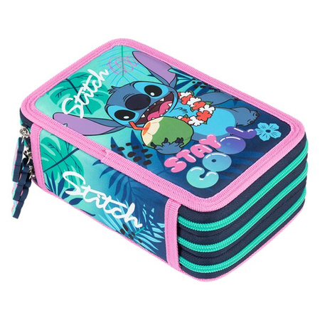 PIÓRNIK POTRÓJNY Z WYPOSAŻENIEM STITCH STAY COOL 686719