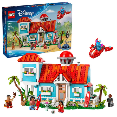 Lego 43268 Disney Classic Domek na plaży Lilo i Stitcha 814575