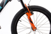 Rowerek 20 cali Tiger Bike Shimano RevoShift czarno-turkusowo-szaro-pomarańczowy 644031 Rower