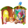 Enchantimals gtm49/gtm46 domek zwierzątek lalka peeki parrot 
