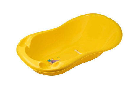 Wanienka mała 86 cm Monsters  z odpływem żółty 004581