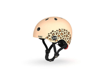 SCOOTANDRIDE Kask XXS-S dla dzieci 1-5 lat Leopard 965613
