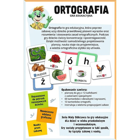 Gra Trefl Ortografia/Mały odkrywca 028034
