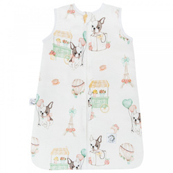 Bambusowy śpiworek niemowlaka mały 0-6m Paris 40x60cm 420135