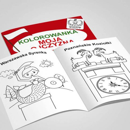 Kolorowanka moja ojczyzna 807977