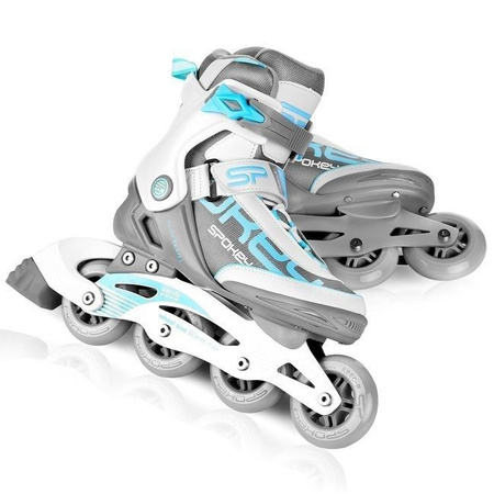 Rolki Spokey Prime Pro roz. 39 biało-turkusowe