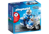 Playmobil 6923 city action motor policyjny ze światłem led