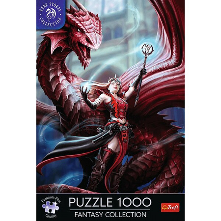 Puzzle Trefl 1000 Premium Plus Fantasy Szkarłatny Mag 109023