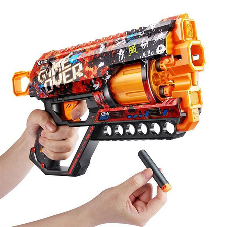 Zuru X-Shot Skins Griefer wyrzutnia 12 strzałek 045027