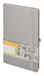 Notes kropki A5 Romantyzm Srebrny 043886