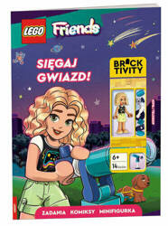 Książeczka LEGO FRIENDS SIĘGAJ GWIAZD! 343866
