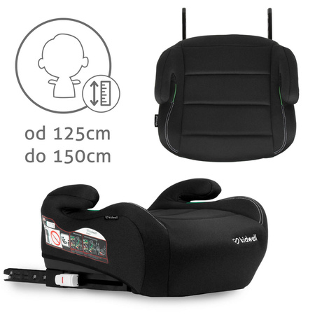 Kidwell Fotelik samochodowy podkładka Ovan Black 700606