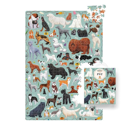 CzuCzu Puzzlove Psy puzzle rodzinne 1000el. 493228