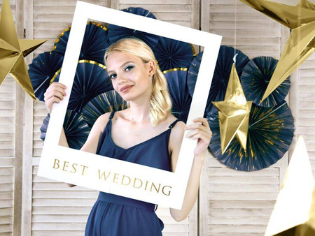 Zestaw z ramką selfie - best wedding