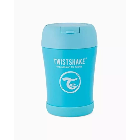 Twistshake Insulated Food Container 350ml Blue 127501