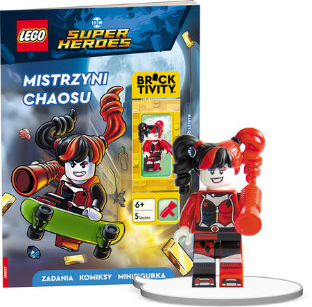 Książeczka LEGO DC COMICS SUPER HEROES MISTRZYNI CHAOSU 344443