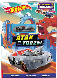 Książeczka MATTEL HOT WHEELS ATAK NA TORZE 345808