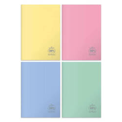 Zeszyt A5 60 kartek w kratkę ECO PP Pastel Colors 552744