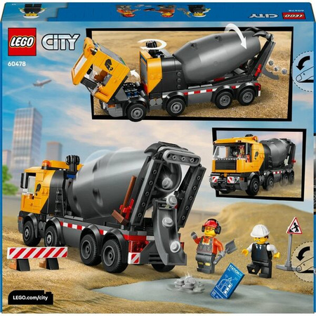 LEGO 60478 CITY Betoniarka 056790