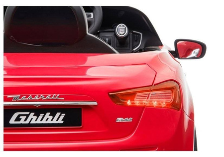 Auto na akumulator Maeserati Ghibli SL631 czerwony