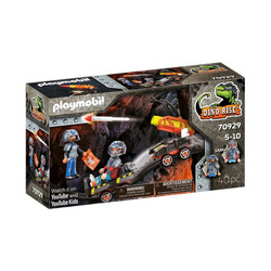 Playmobil 70929 Dino Mine Wózek z rakietą