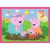 Puzzle Trefl 4w1 Peppa uwielbia przygody 346725