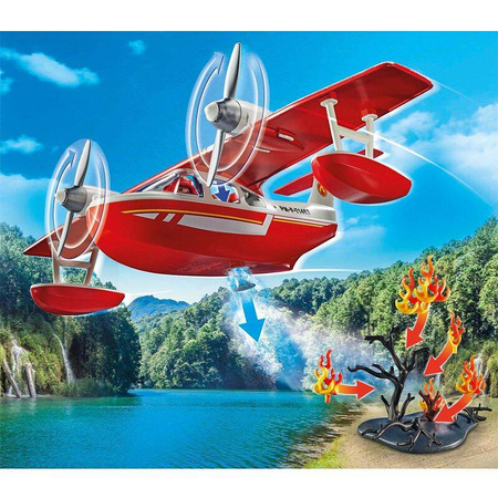 Playmobil 71463 Samolot straży pożarnej z funkcją gaszenia pożaru 714633