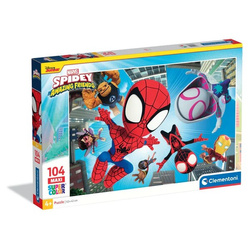 Clementoni Puzzle 104 Maxi Super Kolor Spidey&Friends 237777