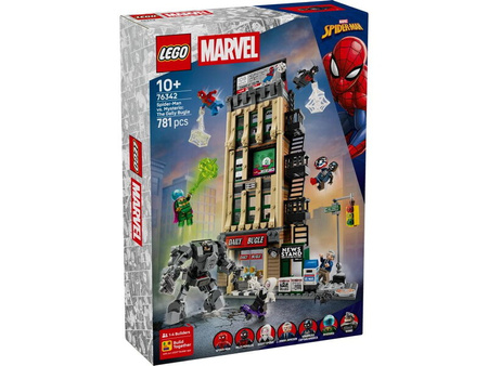 LEGO 76342 SUPER HEROES Spider-Man kontra Mysterio Daily Bugle 063255