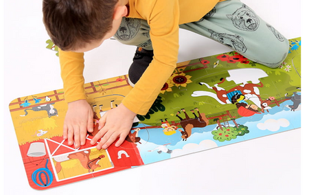 Czuczu: dłuuugie puzzle w stadninie 3+ 490012