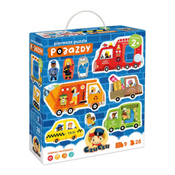 CzuCzu Pierwsze puzzle Pojazdy 2+ 493617