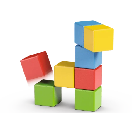 Geomag Magicube FullColor Recycled Try me Klocki magnetyczne 8el 000624