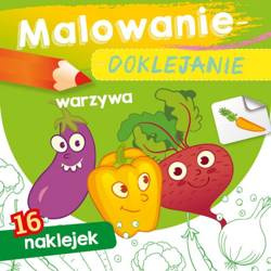 Książeczka Malowanie doklejanie Warzywa 071122