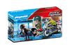 Playmobil 70572 pościg motorem za przestępcą