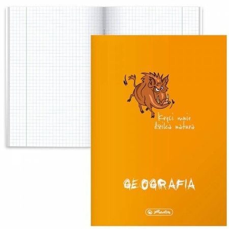ZESZYT A5 60 KR ECO PP - GEOGRAFIA FSC 500042