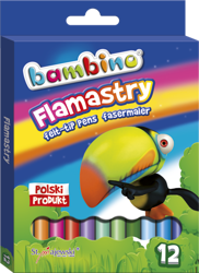 Maj flamastry 12kol standard 001604