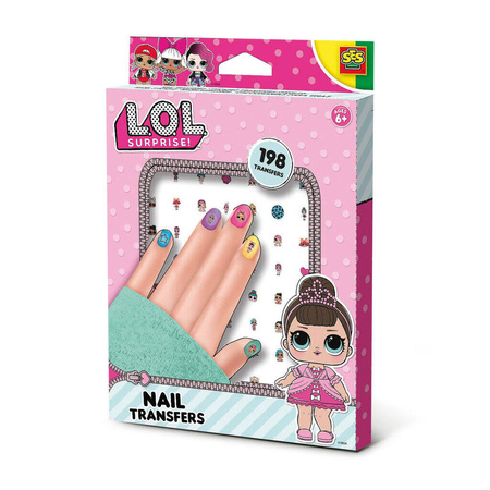 Ses Creative L.O.L. Naklejki na paznokcie 141936