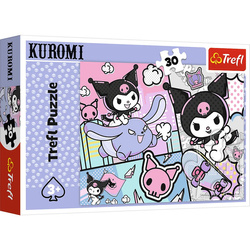 Puzzle Trefl 30 Zabawy z Kuromi Hello Kitty 183252