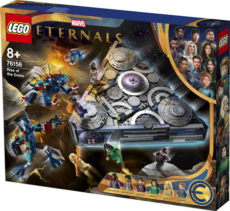 Lego 76156 Marvel Domo powstaje