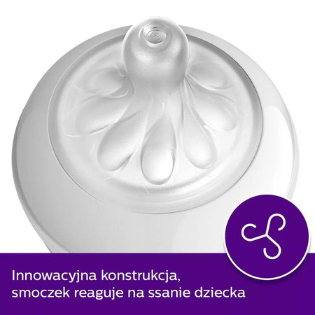 Avent Zestaw 4 Responsywnych Butelek Natural 990710