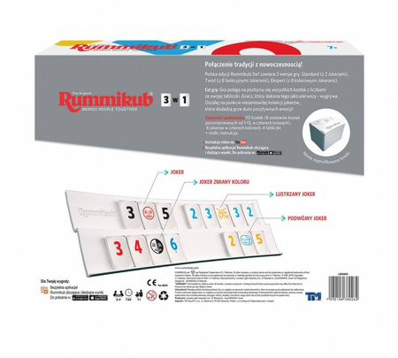 LEMADA RUMMIKUB GRA 3w1 608503