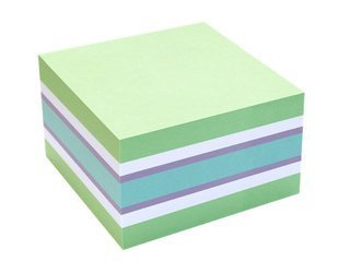 Notes samoprz.tier 75*75 450k fluo mięta 234243