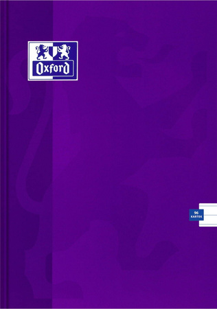 Brulion Oxford A5 96k krata Esse szyty 047759