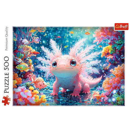 Puzzle Trefl 500 Aksolotl 375367