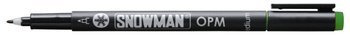 Foliopis snowman opm średni zielony /12/