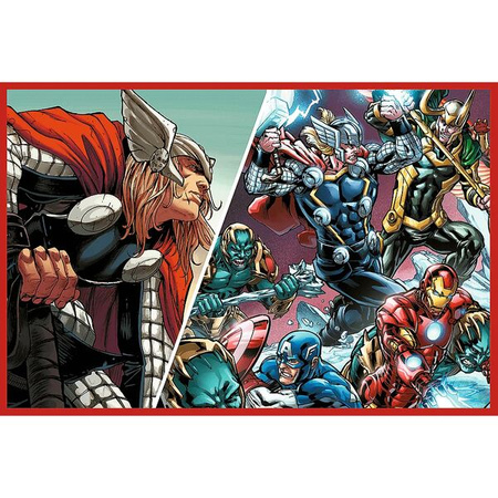 Puzzle Trefl 2x200 Obrońcy świata Marvel 133189