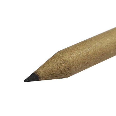 Ołówek z papieru kraftowego z zieloną gumką ECO Astra drum eco 36szt 172675