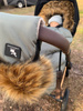 Cottonmoose  mufka do wózka handmuff jungle green 722845
