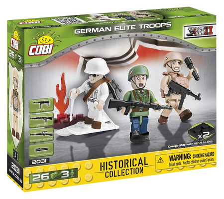 Cobi 2031 german elite troops 26 kl./3figurki 