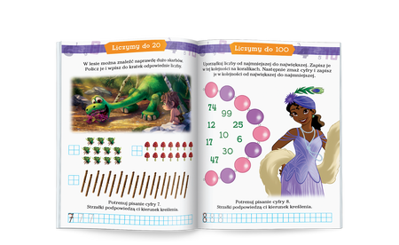 Disney uczy mix.  Elementarz matematyczny. Ćwiczenia 341138